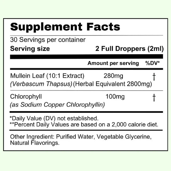 REVOROOTS Mullein + Chlorophyll